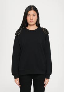 Толстовка The Kooples Sweatshirt, Black Washed/Black