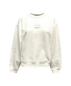 Объемный спортивный свитер с логотипом. Copenhagen Studios, белый