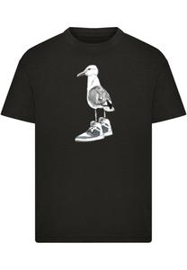 Рубашка Mister Tee The Seagull Sneakers, черный