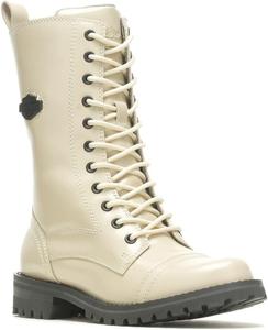 Женские ботинки Harley-Davidson Walsen 8 на шнуровке, светло-бежевый