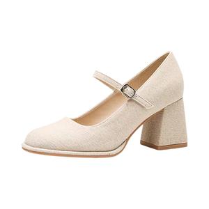 Boldi Kuki Мэри Джейн туфли женские бежевые, цвет Beige