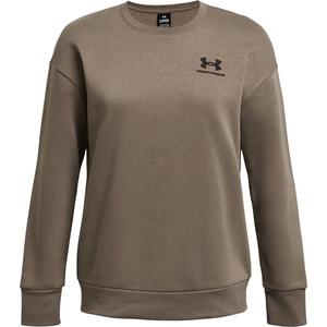 Флисовая толстовка Essential Crew Under Armour, коричневый