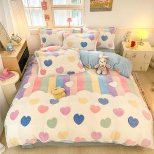 Disney Комплект постельного белья, 4 предмета, 150x200 см, для матраса 200x230 см