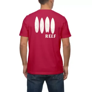 Мужская футболка Pettibon с принтом Reef, цвет mountain red