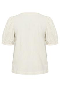 Блузка Kaffe Curve, бежевый