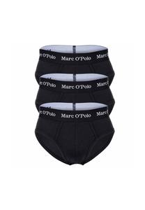 Трусы мужские, в упаковке 3 шт. - трусы, нижнее белье, органический хлопок стрейч, однотонные Marc O'Polo, черный