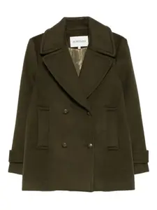 Двубортный пиджак с заостренными лацканами Eric Bompard, зеленый