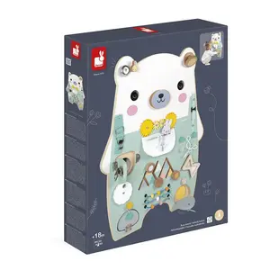 Доска объявлений Janod Pure Bear Activity Board, мультиколор