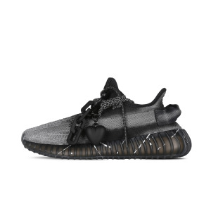 Кроссовки adidas originals Yeezy Boost 350 V2 Lifestyle Shoes Unisex Low-top Black/silver, черный/серебряный