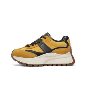 BELLE Женские противоскользящие износостойкие низкие кеды желтые, цвет Yellow