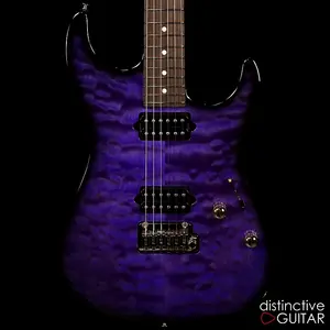 Suhr Standard Thin Burst LE - Прозрачный фиолетовый