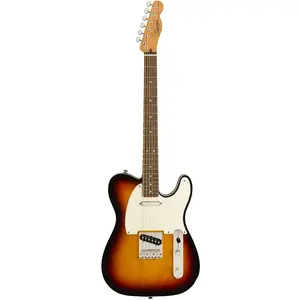 Squier 037-4040-500 Classic Vibe 60s Custom Tele, леворукая, трехцветный санберст