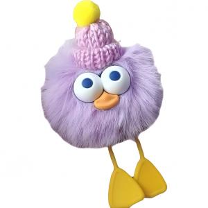 Милые утята плюшевые куклы подвеска 11 см высота ROUERXIONG, светло-фиолетовый