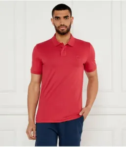 Поло Пассажир slim fit Boss Orange, красный