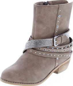 Не классифицировано Jet Setter Модные женские ботильоны из искусственной кожи Not Rated, Taupe