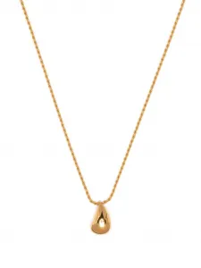 Колье Savi Sculptural Droplet с подвеской Missoma, золотой