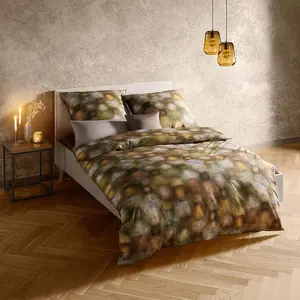 Постельное белье Mako satin Bed Art S Heerenveen brown 160x210 cm + 65x100 cm Fleuresse