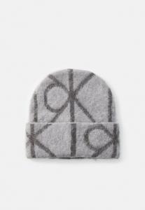 Шапка Calvin Klein BRUSHED EMBL﻿EM UNISEX, Charcoal /Black