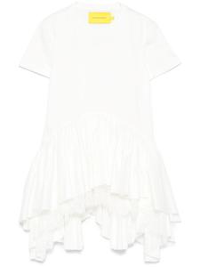 Футболка с оборками Marques'Almeida, белый