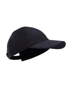 Вышитая черная холщовая бейсболка The Attico, черный