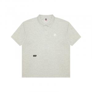 Хлопковая поло от A Bathing APE Aape, белый