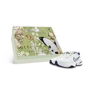 Nike Кроссовки Air Monarch 4 Slip Resistant Low Top Chunky унисекс, зеленые, белые