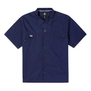 Рубашка layering shirt 'blue' Converse, синий