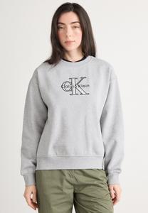 Толстовка Calvin Klein Jeans MONOLOGO FRENCH, Heroic Grey Heather/Mottled Grey