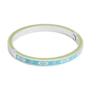 COACH Латунные с эмалью браслеты Women's Blue