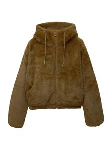 Куртка межсезонная Pull&Bear, коричневый