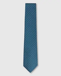 Мужской шелковый галстук Miguel Bellido, зеленый