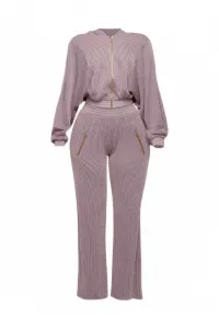 Комплект из куртки-худи и брюк с застежкой-молнией Truedames