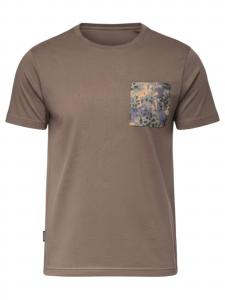 Ombre Футболка в темно-зеленом цвете