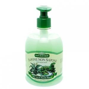 Жидкое мыло с алоэ и белым мускусом 500 мл, Naturaverde