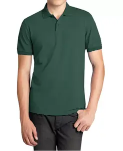 Мужская поло Avenue с коротким рукавом из пике Galaxy By Harvic, зеленый