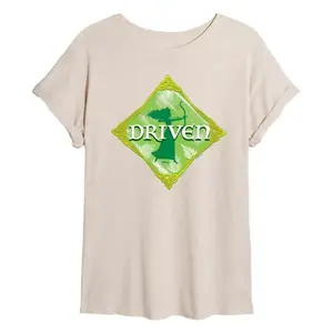 Футболка принцессы Мериды Джуниорс оверсайз Disney, бежевый