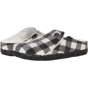 Домашняя обувь Birkenstock Zermatt Shearling, цвет Plaid White/Natural