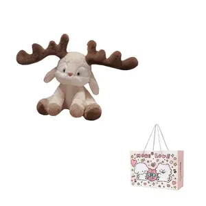 Очаровательный олень реалистичная игрушка плюш животное плюшевая кукла высота 55см OLOEY