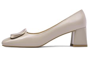 Женские туфли на высоком каблуке абрикосового цвета CAMEIDO