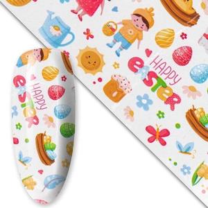 Молли Лак, Пасхальная переводная фольга, 100 см, №5, Molly Lac