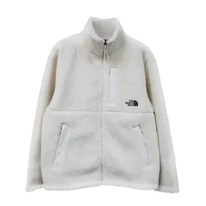 THE NORTH FACE Белое пальто унисекс с бархатистой текстурой, White