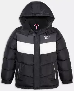 Промо-куртка с длинными рукавами в стиле колор-блок для малышей и мальчиков Reebok, черный