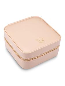 Дорожная сумка из искусственной кожи розово-оранжевого цвета. Glanzstücke München