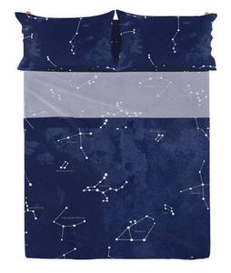 Простыня blanc. Cosmos, 1x240x270 см, разноцветный