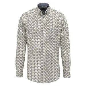 Рубашка с длинным рукавом Fynch Hatton 15098960, бежевый