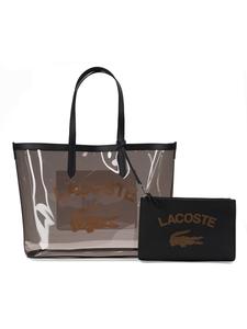 Сумка-шоппер Core Essentials Anna длиной 39 см из прозрачного черного горностая Lacoste