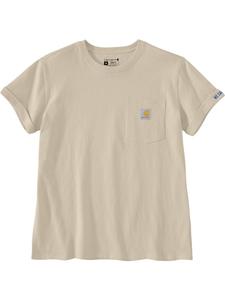 CARHARTT Футболка "Dearborn Loose Rosie T-Shirt" белого цвета