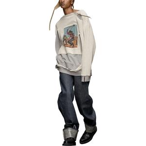 Толстовка мужская серая Maison Margiela, серый