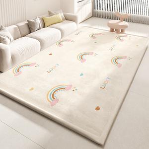 Budis Ковер 140х200 см для гостиной/детской, утепленный, плюшевый, безопасный, без запаха