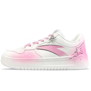 ANTA Скользоустойчивые износостойкие дышащие женские лоу-топ скейтбордские кеды белого цвета, цвет White